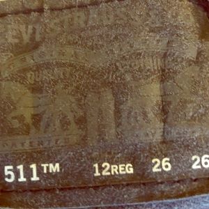 Levi's 511 skinny -12 Reg.26-26